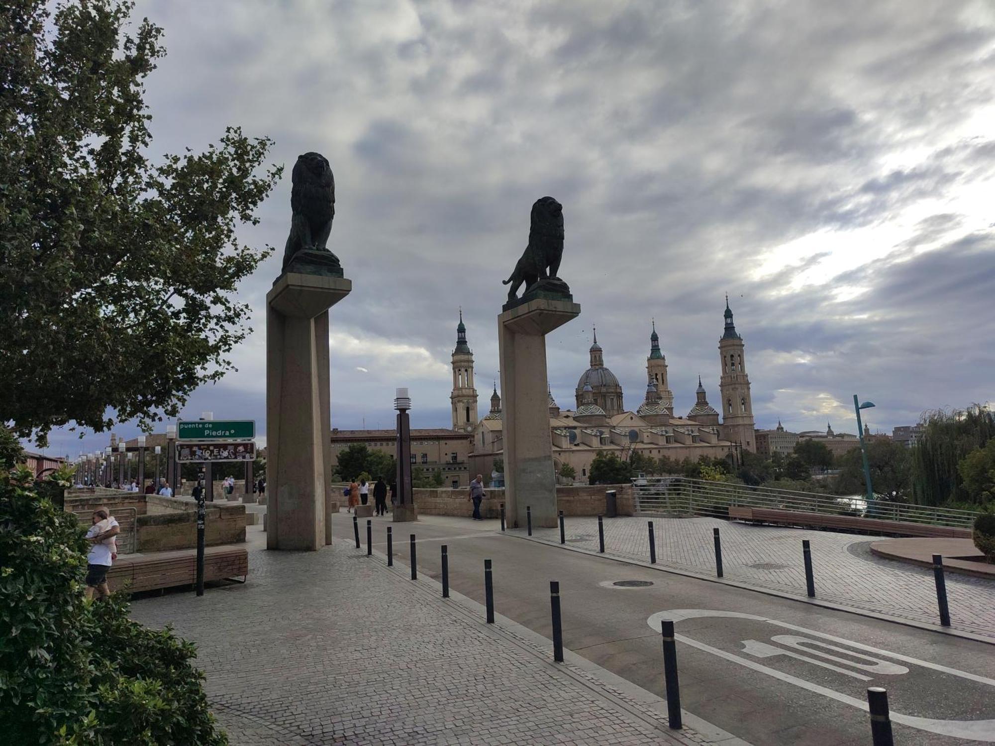 Apartamento Cerca Plaza Pilar Zaragoza Bagian luar foto